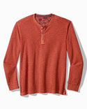 Tommy Bahama Port Oasis Long-Sleeve Henley | Cinnamon