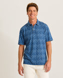 Tommy Bahama Indigo Tiles Polo | Indigo