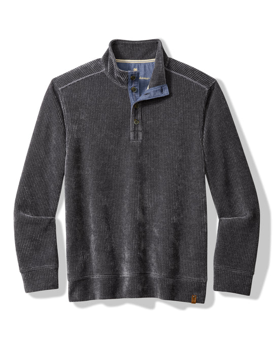 Tommy Bahama MT Vista Button Mock Sweater | Turbule