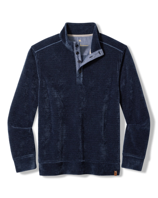 Tommy Bahama MT Vista Button Mock Sweater | Coastline