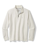 Tommy Bahama North Pole Half Zip | Coconut Heather