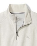 Tommy Bahama North Pole Half Zip | Coconut Heather