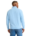 Tommy Bahama North Pole Half Zip | Bleu ciel chiné