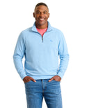 Tommy Bahama North Pole Half Zip | Bleu ciel chiné