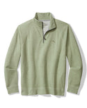 Tommy Bahama North Pol Half Zip | Tropic Fern Heather