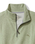 Tommy Bahama North Pol Half Zip | Tropic Fern Heather