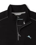 Tommy Bahama Montego Beach Half Zip | Black