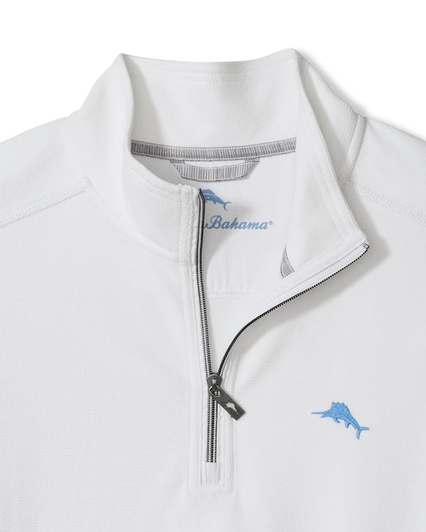 Tommy Bahama Montego Beach Half Zip | White