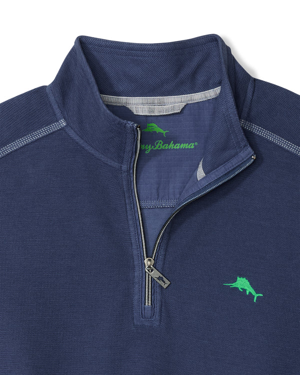 Tommy Bahama Montego Beach Half Zip | Island Navy
