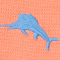Tommy Bahama Montego Beach Half-Zip Sweatshirt | Bright Peach