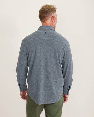 Tommy Bahama Fire Side Over Shirt | Dress Blues