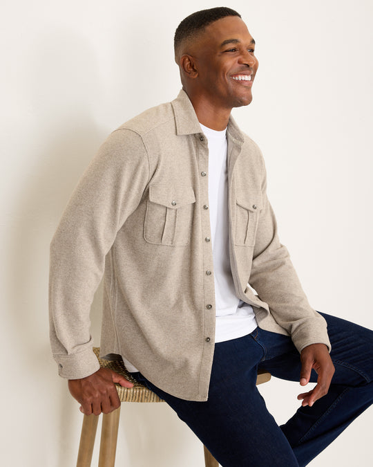 Tommy Bahama Fireside Over Shirt | Trophy Cup