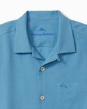 Tommy Bahama Coastal Breeze Check IslandZone® Camp Shirt | Vacation Blue - Caswell's Fine Menswear