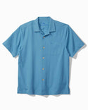 Tommy Bahama Coastal Breeze Check IslandZone® Camp Shirt | Vacation Blue - Caswell's Fine Menswear