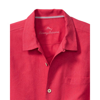 Tommy Bahama Tropic Isles Silk Camp Shirt | Raspberry