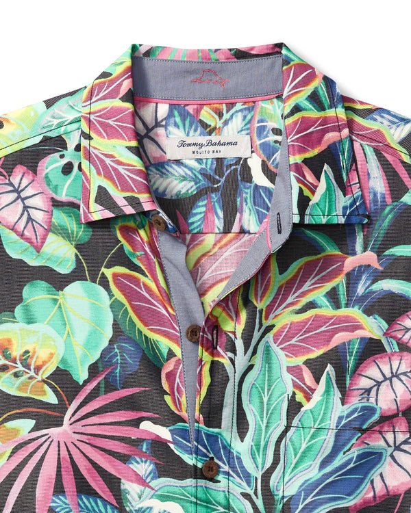 Tommy Bahama IslandZone Mojito Bay Jungle Tropics Camp Shirt | Island Navy - Caswell's Fine Menswear