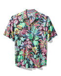 Tommy Bahama IslandZone Mojito Bay Jungle Tropics Camp Shirt | Island Navy - Caswell's Fine Menswear