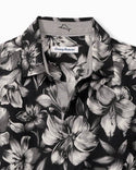 Tommy Bahama Hibiscus Hideaway Silk Camp Shirt | Black - Caswell's Fine Menswear