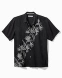 Tommy Bahama Across Paradise Silk Camp Shirt | Black - Caswell's Fine Menswear