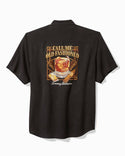 Tommy Bahama Call Me Old Fashioned Silk Camp Shirt | Black - Caswell's Fine Menswear