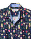 Tommy Bahama Electric Cocktail Shirt | Horizon Blue - Caswell's Fine Menswear