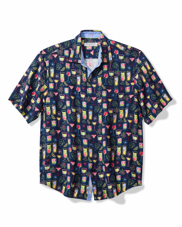 Tommy Bahama Electric Cocktail Shirt | Horizon Blue - Caswell's Fine Menswear