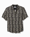 Tommy Bahama Veracruz Cay Palm Cascade Short-Sleeve Shirt | Black - Caswell's Fine Menswear