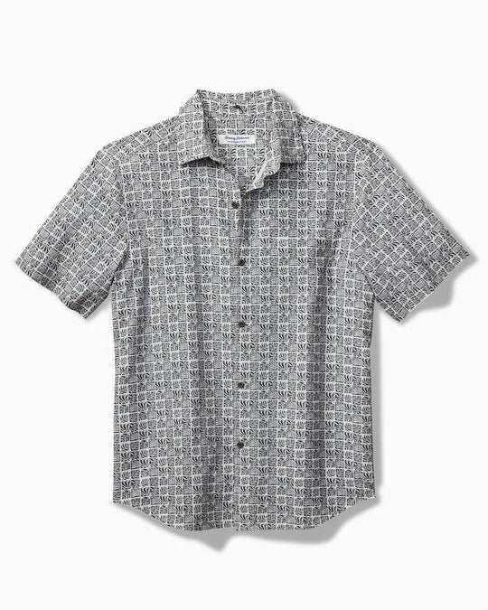 Tommy Bahama Coast Cozumel Tiles IslandZone® Shirt | Summer Grey