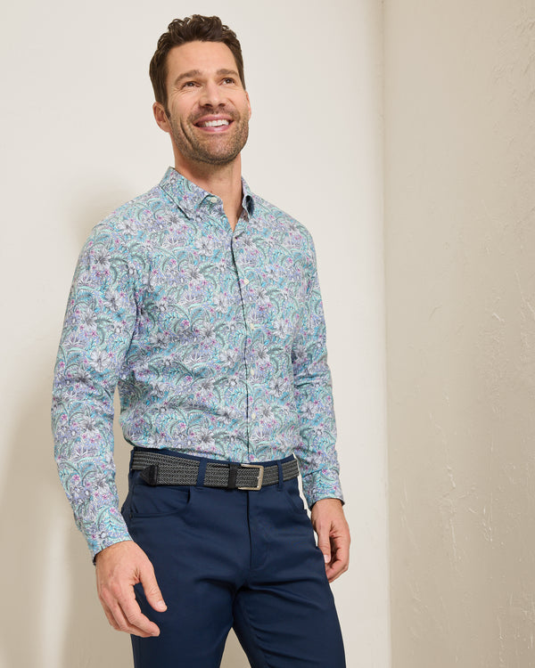 Tommy Bahama Sarasota Stretch Azul Gardens | Hawaiian Ocean