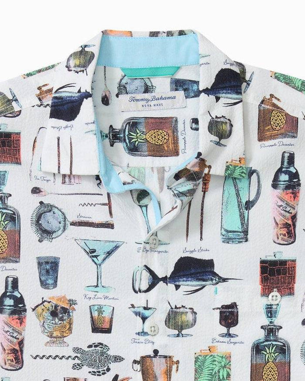Tommy Bahama Nova Wave Well Stocked Shirt | White - Caswell's Fine Menswear
