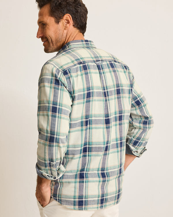 Tommy Bahama Twice The Plaid | Dockside Blue
