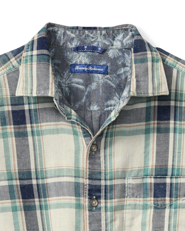 Tommy Bahama Twice The Plaid | Dockside Blue