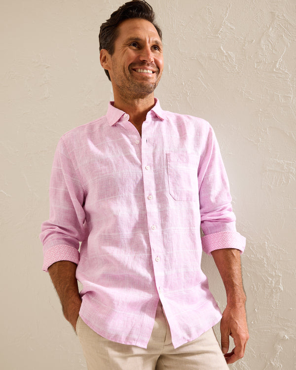 Tommy Bahama Paradisio Plaid | Pink Corsage