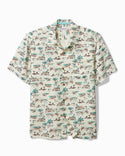 Tommy Bahama Casablanco Silk Camp Shirt | Coconut Cream - Caswell's Fine Menswear