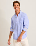 Tommy Bahama Paradise Breezer Linen Long-Sleeve Shirt | Classic Lavender