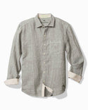 Tommy Bahama Paradise Breezer Linen Long-Sleeve Shirt | Tea Leaf - Caswell's Fine Menswear