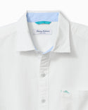 Tommy Bahama Nova Wave Cotton-Blend Long-Sleeve Shirt | White