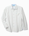 Tommy Bahama Nova Wave Cotton-Blend Long-Sleeve Shirt | White