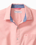 Tommy Bahama Nova Wave Short-Sleeve Shirt | Pure Salmon - Caswell's Fine Menswear