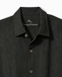 Tommy Bahama Maui Border Silk Camp Shirt | Black - Caswell's Fine Menswear