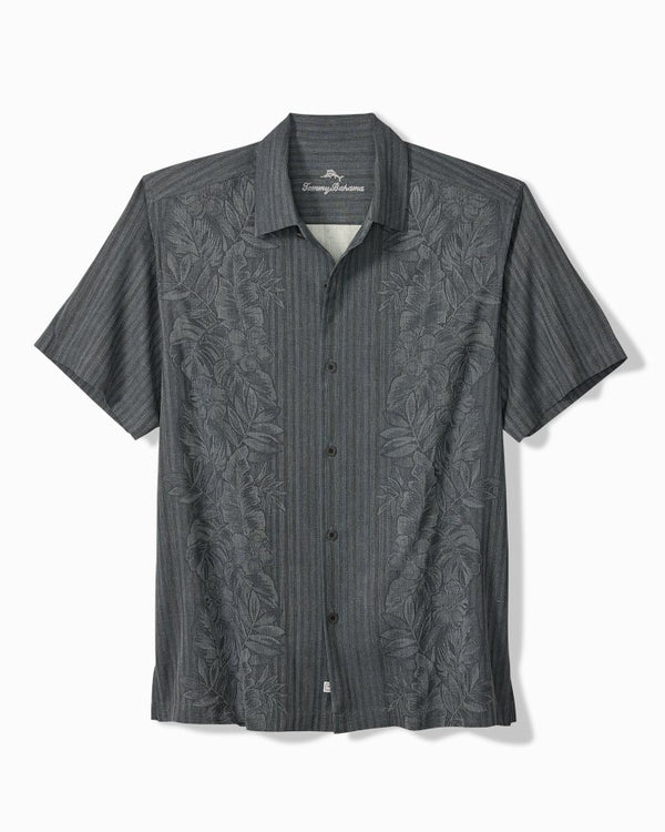 Tommy Bahama Maui Border Silk Camp Shirt | Turbulence