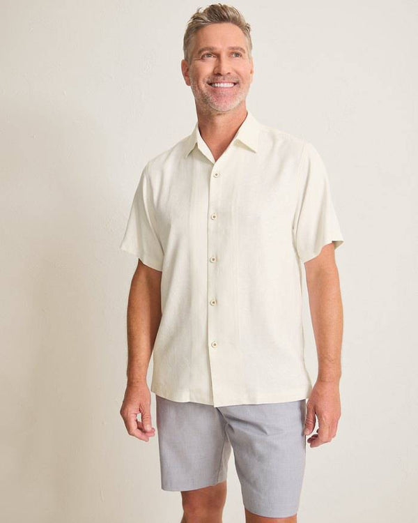 Tommy Bahama Maui Border Silk Camp Shirt | Continental - Caswell's Fine Menswear