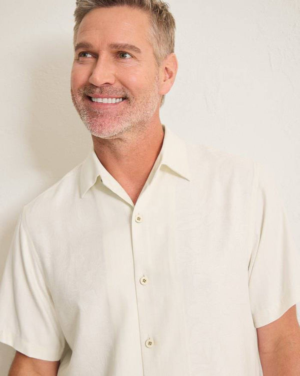 Tommy Bahama Maui Border Silk Camp Shirt | Continental - Caswell's Fine Menswear