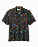 Tommy Bahama Coast Palm Villa IslandZone® Polo | Black Velvet