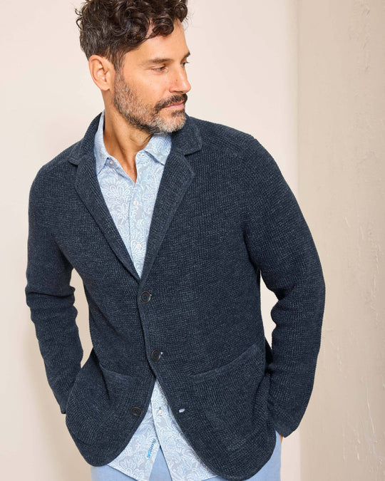 Tommy Bahama Sweater Blazer Cityscape | Ocean Deep