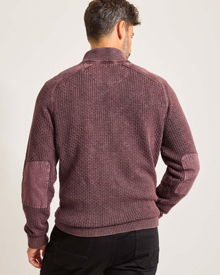 Tommy Bahama Sunbreak Half Zip | Chestnut - Caswell's Fine Menswear