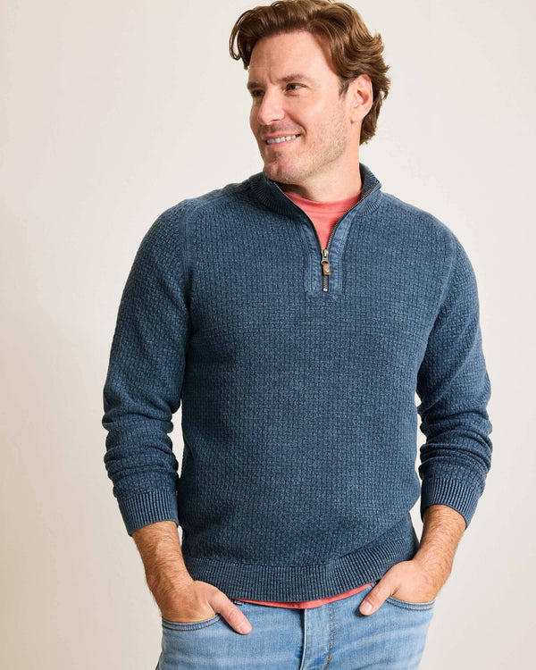 Tommy Bahama Sunbreak Half Zip | Coastline - Caswell's Fine Menswear