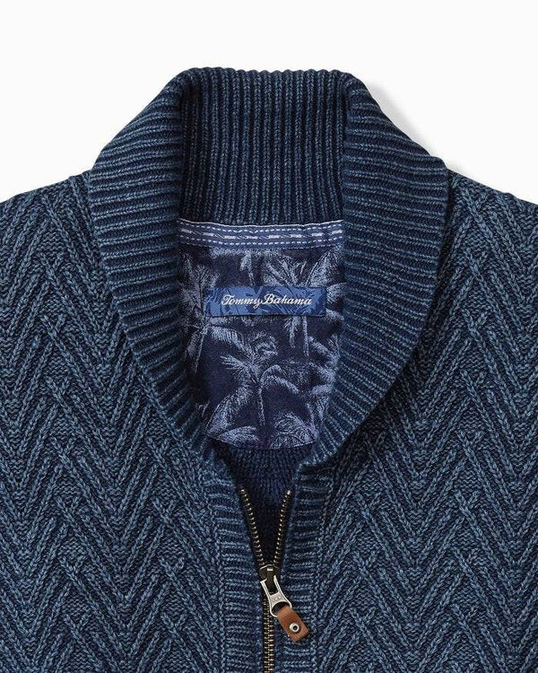 Tommy Bahama Sunbreak Full-Zip Sweater | Coastline - Caswell's Fine Menswear
