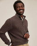 Tommy Bahama Cross Cable Button-Neck Sweater | Cordial