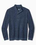 Tommy Bahama Cross Cable Button-Neck Sweater | Coastline